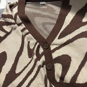 Garage Brown Cardigan